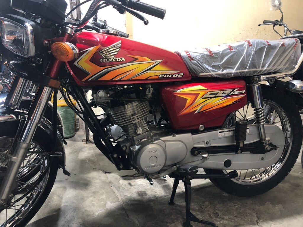 honda cg125 red 2021